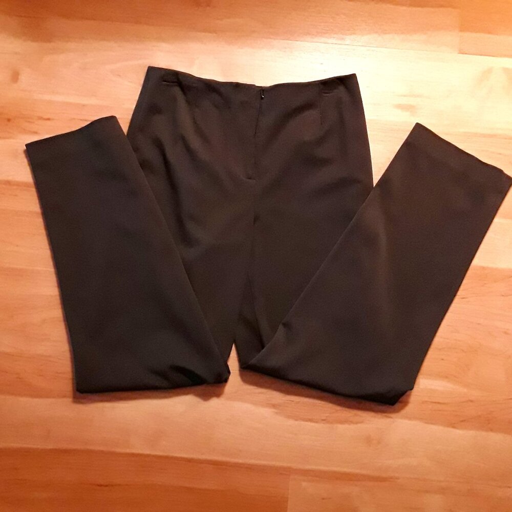 Women's Talbots slacks, size 8, perfect condition, gray, look almost olive green